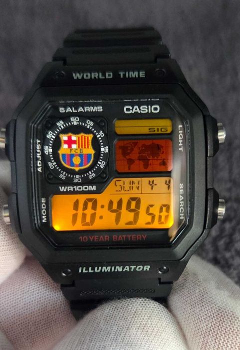 Casio Royale FC Barcelona AE-1200WH-1AVEF – Fabrycznie Nowy Unikat