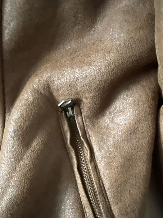 Jaqueta aviador Springfield L/M faux leather/lã