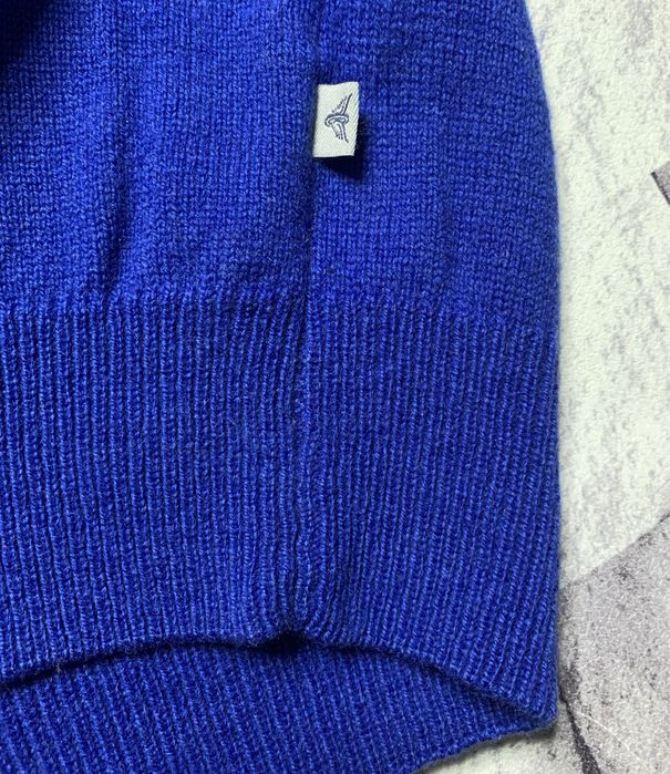 Sweter wełniany  lambswool  Morley r.XL klasyczny V-neck