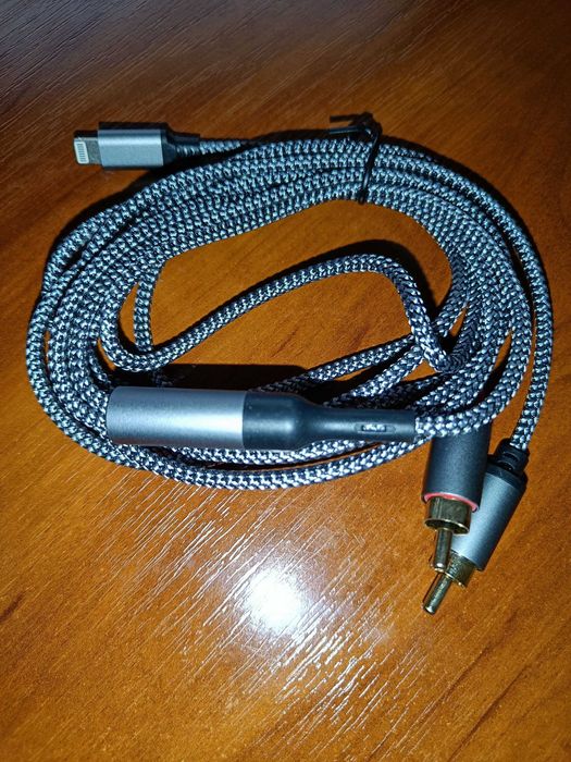 аудио кабель Тюльпани 2 RCA - Lightning