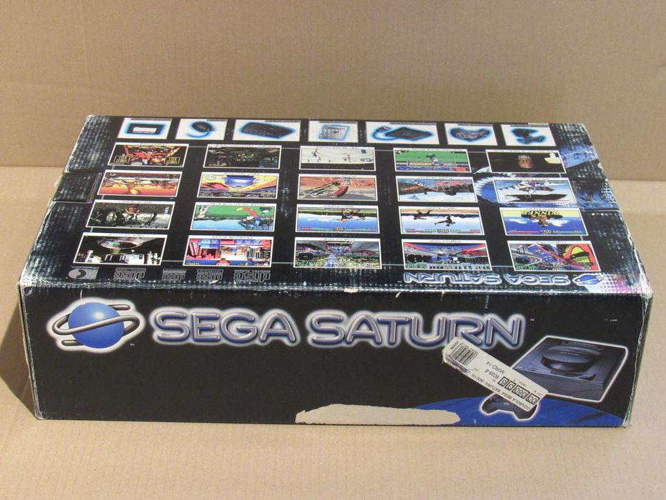 Sega Saturn consola em caixa primeiro modelo