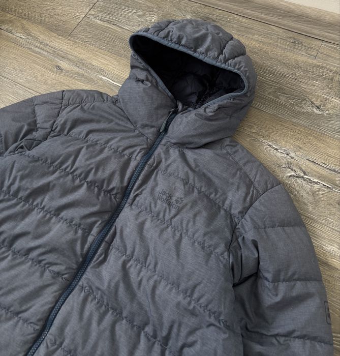 Kurtka Jack Wolfskin Stormlock lekka puchowa Męska L szara