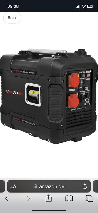Инверторний генератор Hemak hk-pg 3000i