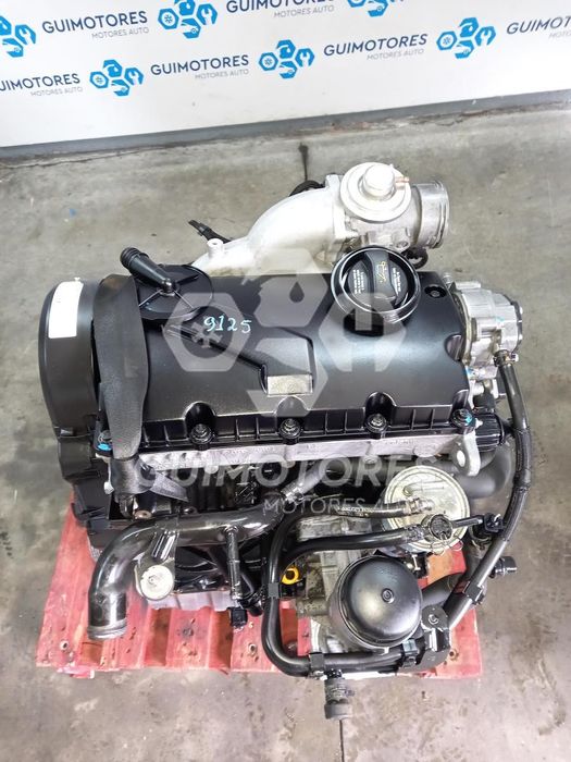 MOTOR VOLKSWAGEN PASSAT TRENDLINE 1.9TDI 130CV, REF: AWX