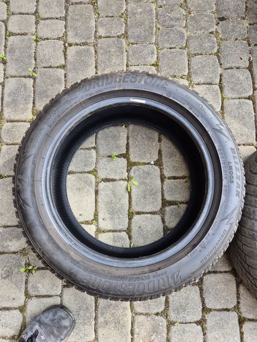 Opony zimowe bridgestone 225/50 r17 21rok