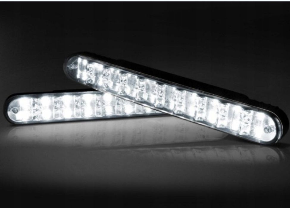 Światła do Jazdy Dziennej LED z KIERUNKOWSKAZEM DRL 60 LED Komplet #12