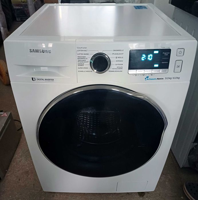 Стиральная машина с сушкой Самсунг Samsung WD90J6400AW 9/6кг А+++