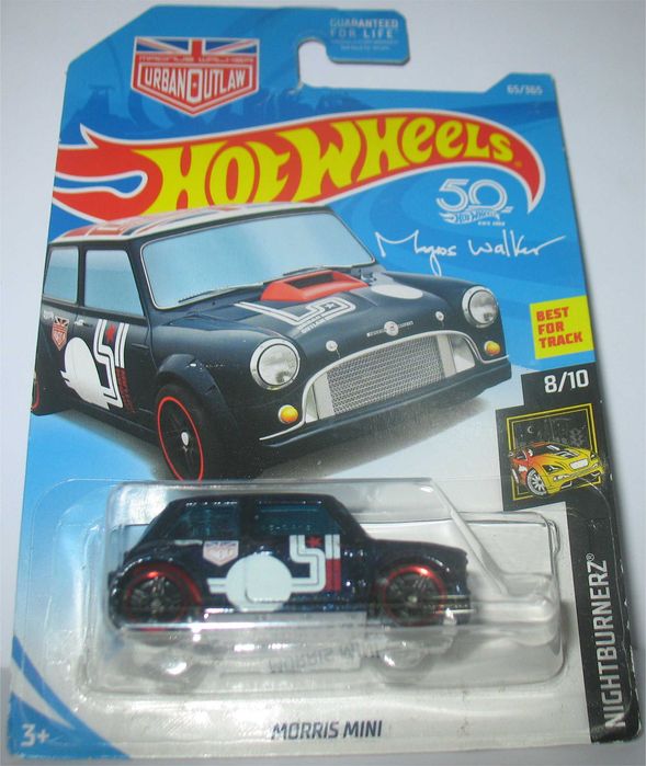 Hot Wheels - Morris Mini - Magnus Walker (cartão longo - 2018)