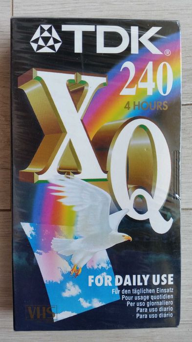 Kaseta VHS TDK E-240XQEB  nieużywana