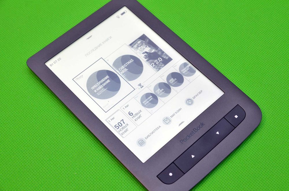 Електронна книга з підсвічуванням PocketBook Touch Lux 3 626 WiFi