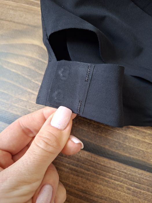 Czarny top/bardotka XL