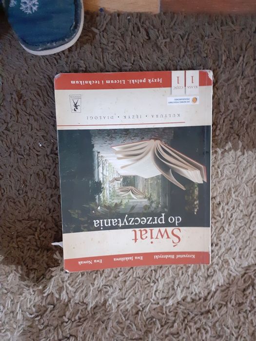 Świat do przeczytania język polski klasa 1 Liceum i technikum