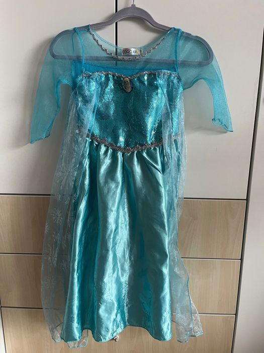 Przebranie strój Elsa Kraina Lodu 5-6