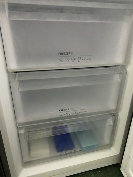 Frigorifico becken combinado cinza