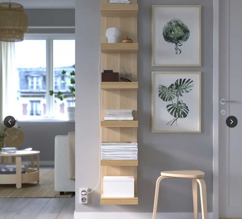 2 x półka / regał IKEA LACK dąb