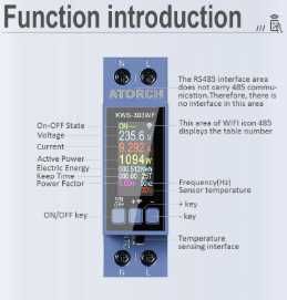 Disjuntor Medidor de Energia Wifi