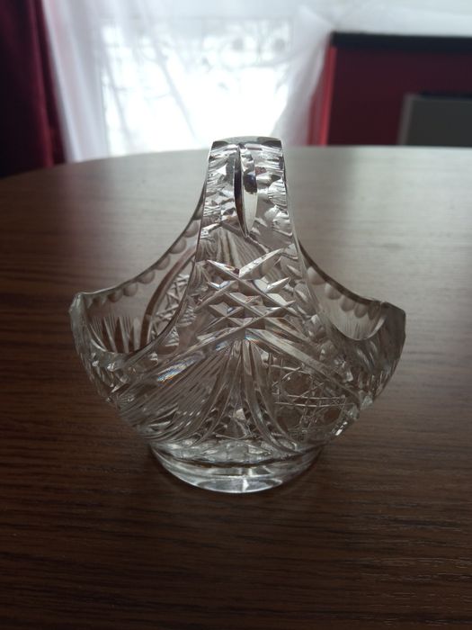 Koszyczek kryształowy