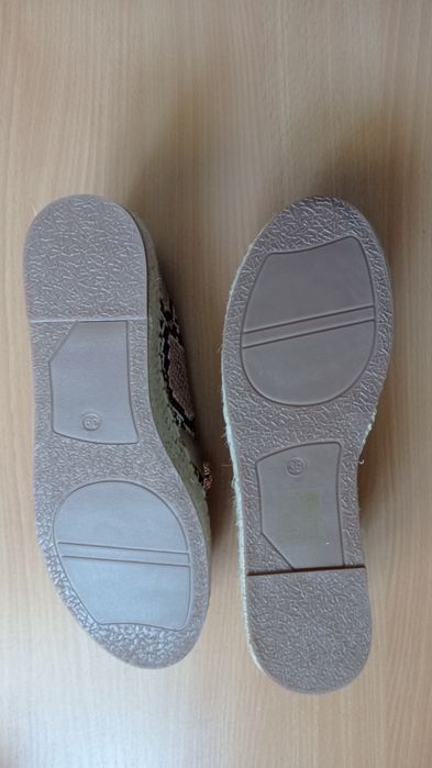 Buty damskie- Espadryle na platformie rozmiar 39