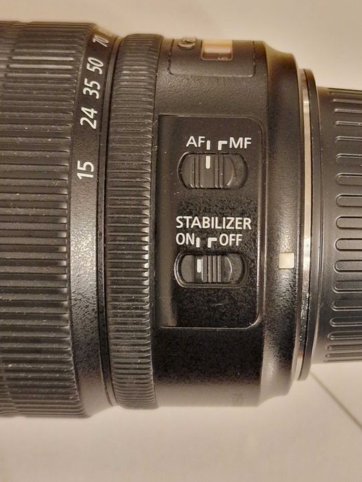 Canon EF-S 15-85mm f/3.5-5.6 IS USM + Filtro Hoya