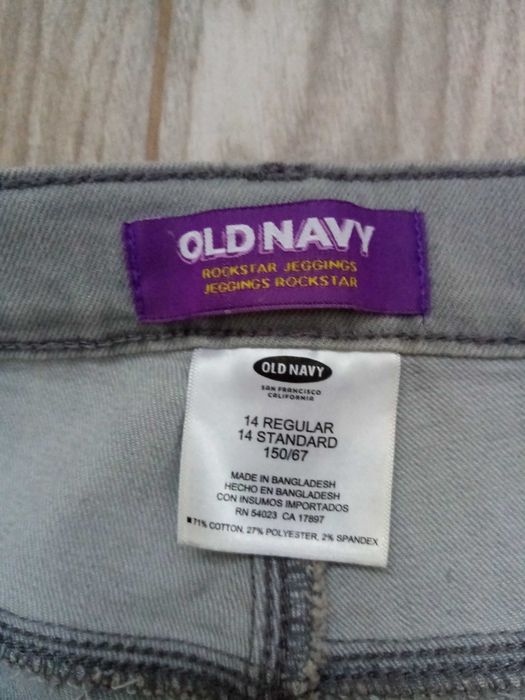 Джинси скіні для дівчинки Old Navy ріст 146-152