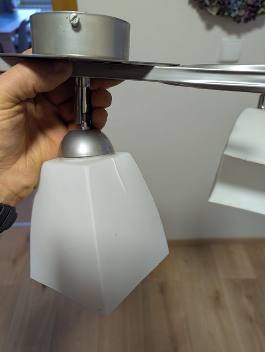 Zestaw trzech lamp