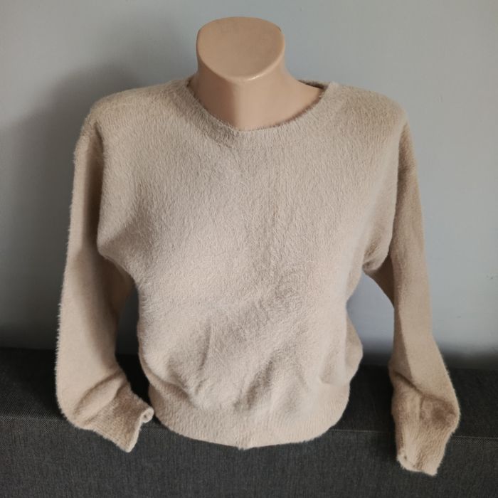 Sweter damski welurowy M