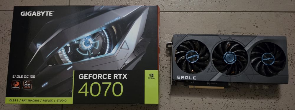 Відеокарта Gigabyte RTX 4070 Eagle OC 12GB