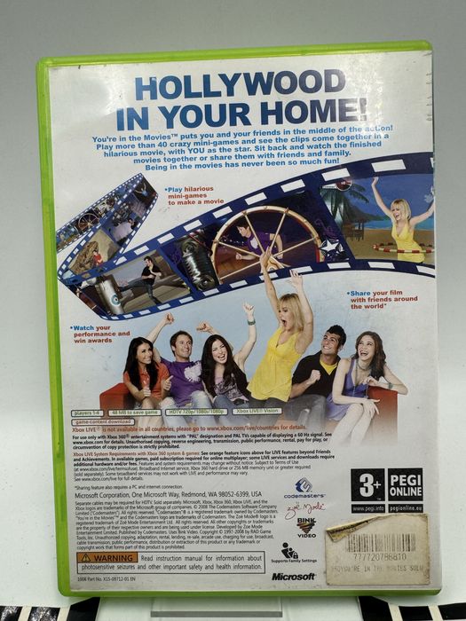 You re in the Movies Xbox 360 Gwarancja