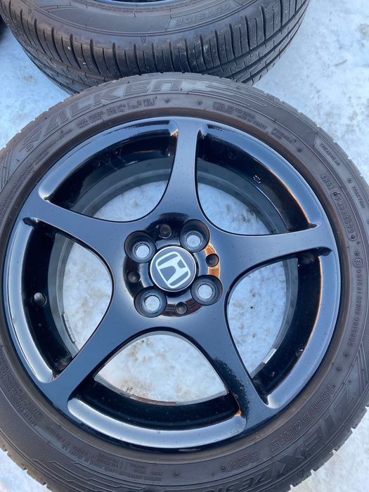 Felgi i opony 15 4x100 Stan idealny