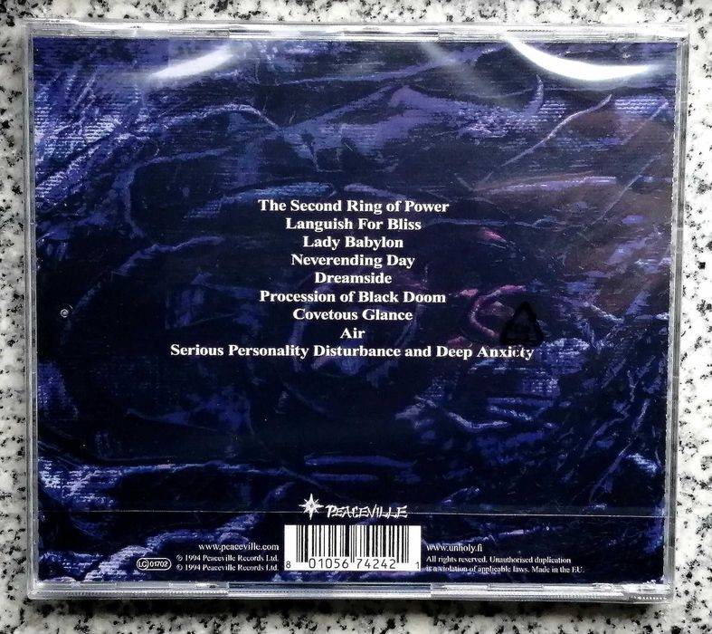 Cd de UNHOLY (novo selado)