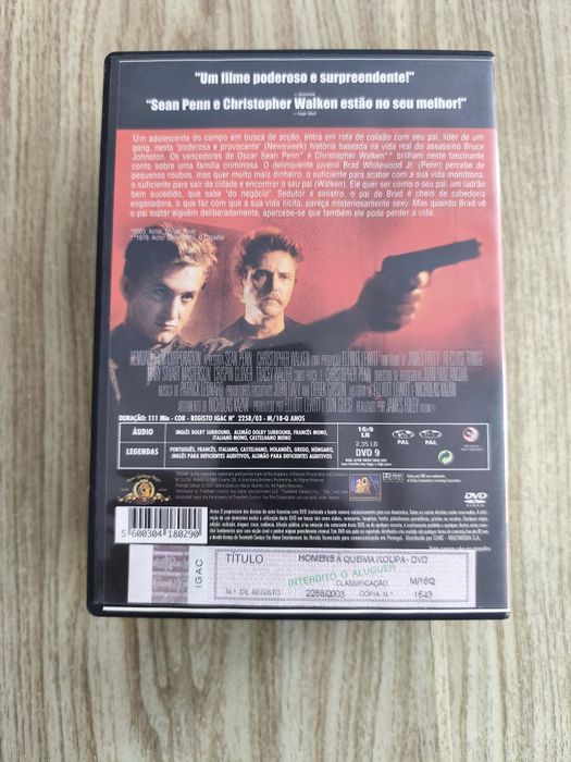 DVD Homens à Queima Roupa