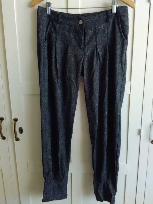 Calças cinza mesclado - NOVAS c/ etiqueta