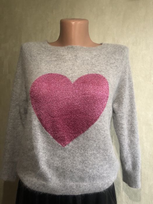 Свитер шерстяной ангора