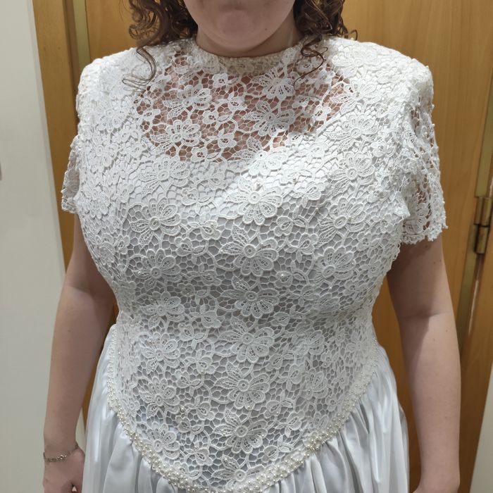Vestido de Noiva 1995 feito à mão