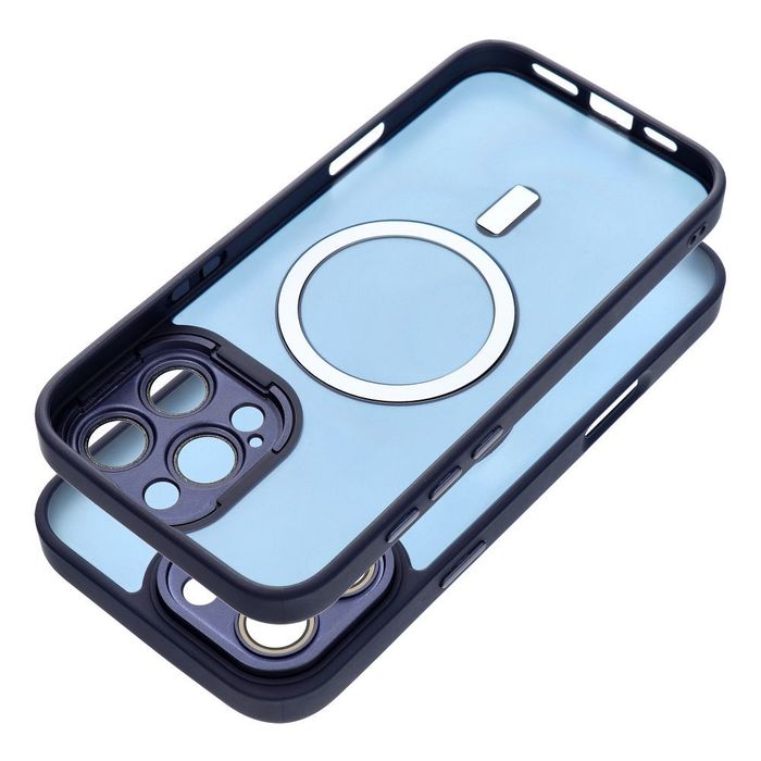 Futerał do Samsung A57 Variete Mag Cover zgodny z MagSafe granatowy