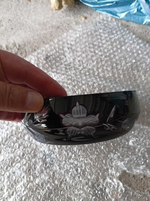 Popielniczka kryształowa