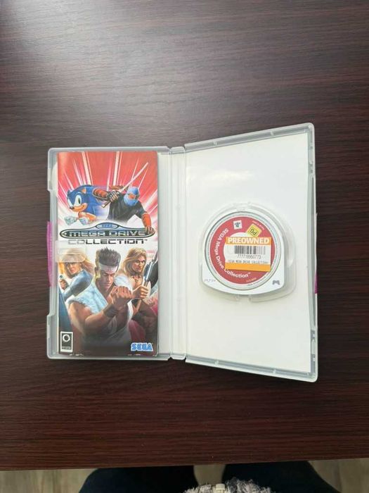 sega mega drive collection psp