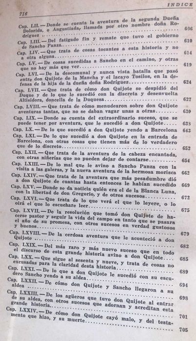 Don Quijote de la Mancha, de Cervantes, 1941