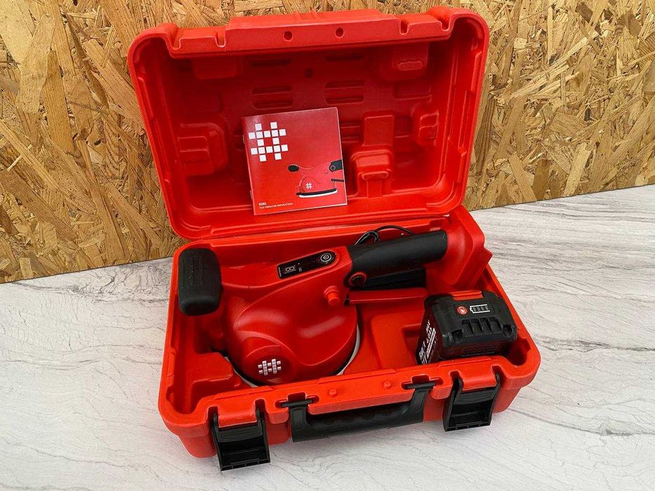 165 мм Вібраційна Присоска Shijing 9392 + Акб 4.0Ah с Регулюванням