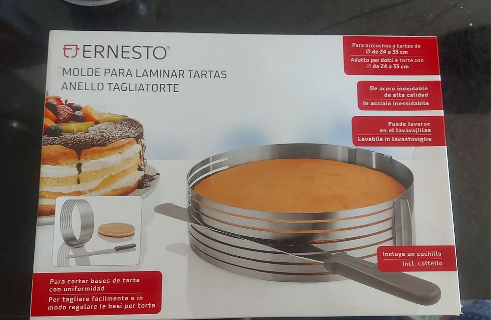Conjunto de peças p laminar bolos NOVO