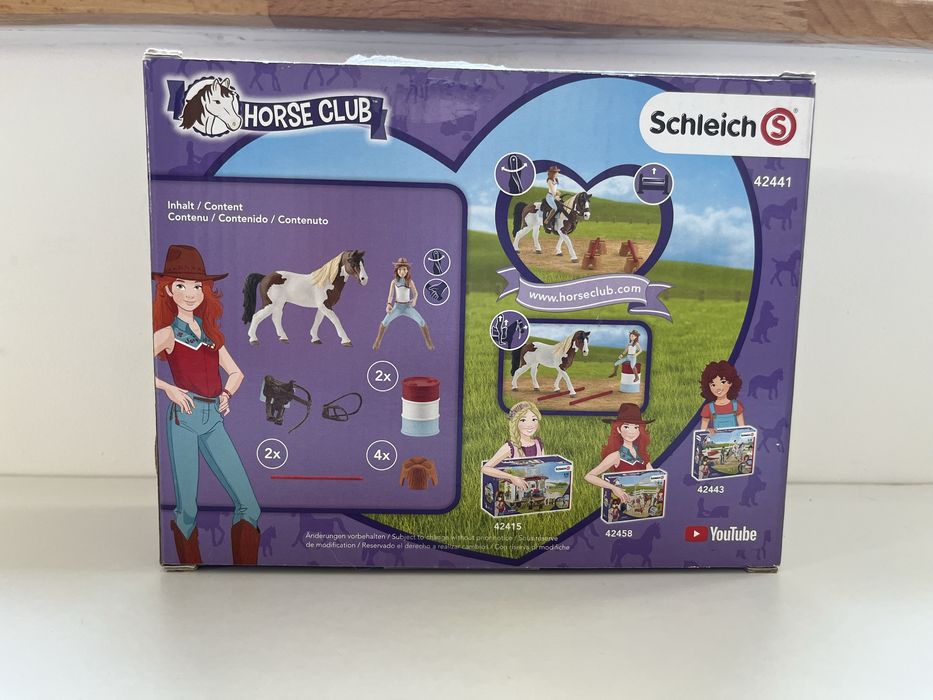 Schleich 42441 Hannah i Westernowy zestaw jeździecki