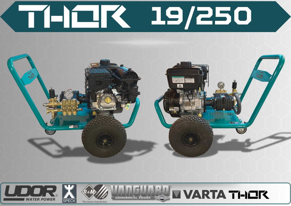 Myjka ciśnieniowa THOR 19/250 – 19L/min 250 bar *Vanguard 14KM*UDOR*