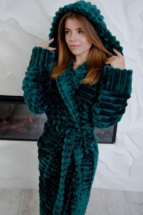 Халат жіночий махровий Шарпей