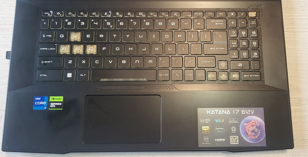 Laptop msi katana