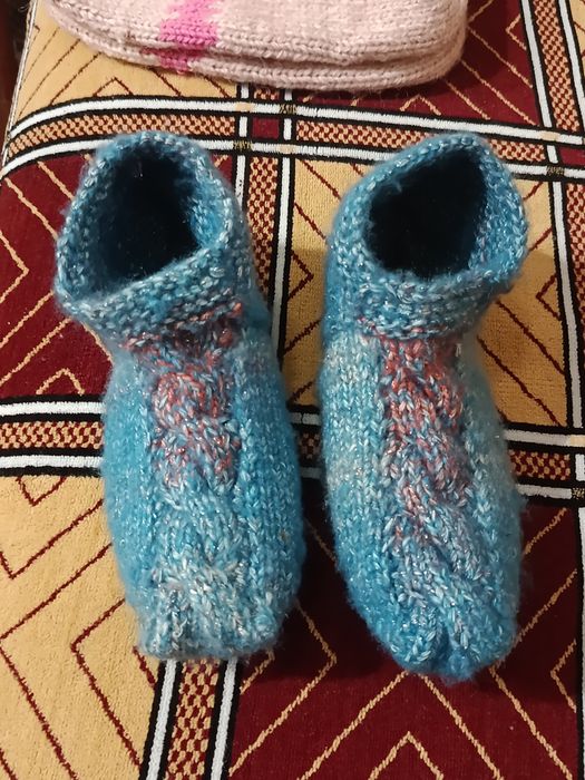 В'язані носочки,чешки