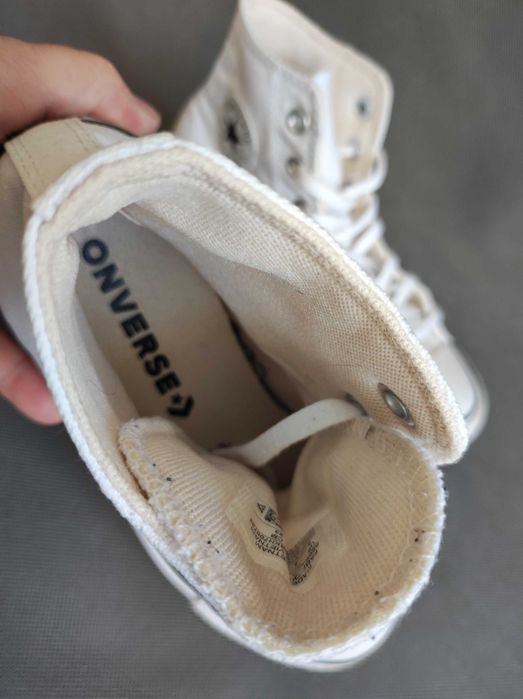 - Converse All Star - Trampki na platformie r. 36,5