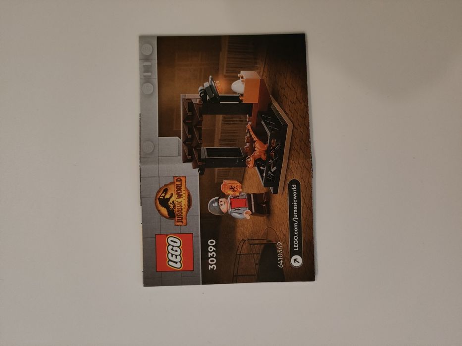 Instrukcja LEGO Jurassic World 30390 Dinosaur Market stan BDB