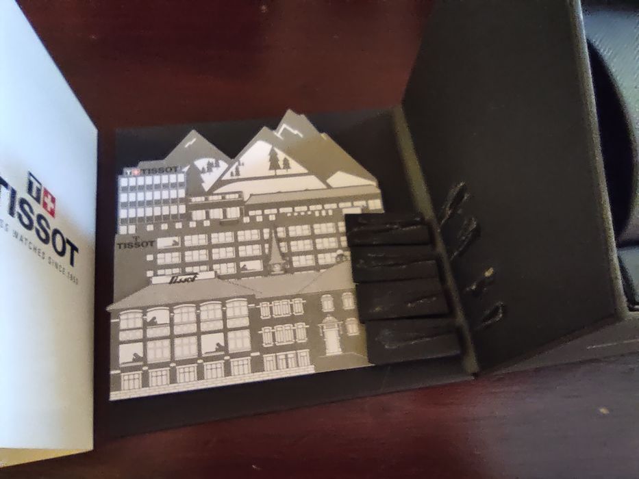 Zegarek Tissot pudełko