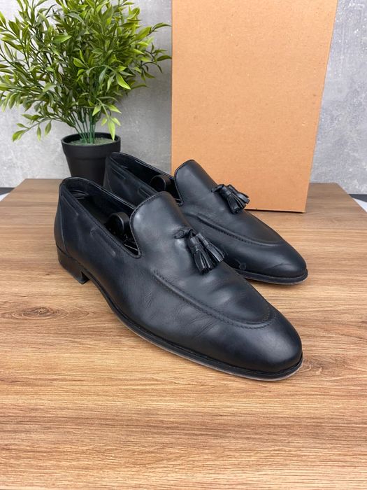 Buty Zign r. 42 - czarne skórzane mokasyny męskie