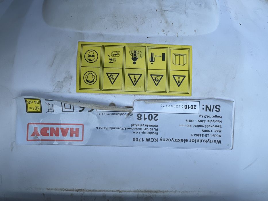 Aerator wertykulator 2 w jednym